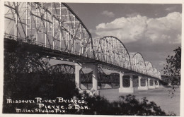 South Dakota Piere Missouri River Bridges Real Photo - Autres & Non Classés