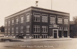 South Dakota Huron City Hall 1921 Real Photo - Other & Unclassified