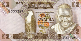 Zambia 2 Kwacha ND (1980-88). UNC P-24c "free Shipping Via Regular Air Mail (buyer Risk Only)" - Zambie