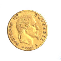 Second-Empire-5 Francs Or Napoléon III Tête Laurée 1868 Paris - 5 Francs (oro)