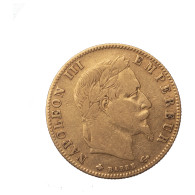 Second-Empire-5 Francs Or Napoléon III Tête Laurée 1864 Paris - 5 Francs (oro)