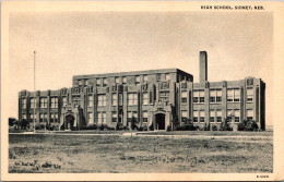 Nebraska Sidney High School Curteich - Sonstige & Ohne Zuordnung