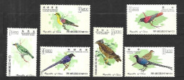 République De CHINE  ( Formose ) 1967 Cat Yt N° 580 à 586 Série Complète N** MNH - Lettres & Documents