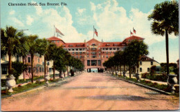 Florida Seabreeze The Clarendon Hotel Curteich - Daytona