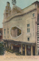 Art Deco Casino Vichy Theatre Gai  Brasserie  Lampe Colorisée Main - Casino