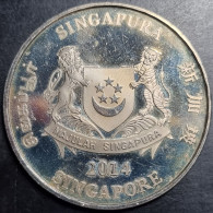 Singapore Zodiac Lunar Horse Proof Like 2 Dollars 2014 UNC - Singapour