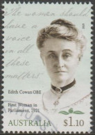 AUSTRALIA - USED 2021 $1.10 Australia's First Woman In Parliament - Edith Cowan CBE - Usados