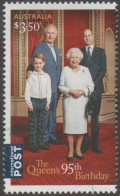 AUSTRALIA - USED 2021 $3.50 Queen Elizabeth II 95th Birthday Portrait, International - Gebruikt