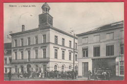 Ninove - L'Hôtel De Ville / Gemeentehuis ... Geanimeerd -1905 ( Verso Zien ) - Ninove