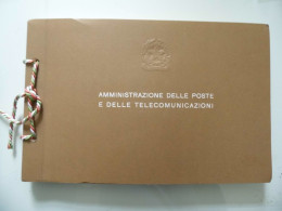 Libretto  Completo "CARTE VALORI POSTALI  EMESSE DALL' AMMINISTRAZIONE POSTALE ITALIANA NEL 1979" - Booklets