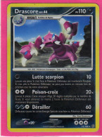 Carte Pokemon Francaise 2009 Diamant Et Perle Tempete 15/100 Drascore 110pv Reverse Occasion - Diamond & Pearl 