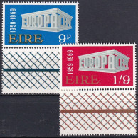 IRLAND 1969 Mi-Nr. 230/31 ** MNH - CEPT - Unused Stamps