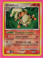 Carte Pokemon Francaise 2009 Platine Rivaux Emergeants 1/111 Arcanin 100pv Holo Bon Etat - Platine