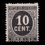 España.Alfonso XIII.1898.CIFRA.10c.Nuevo(*).EDIFIL 237 - Nuevos