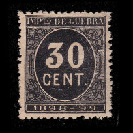 Alfonso XIII.1898.CIFRA.30c.Nuevo(*).CENTRADO.Alemany 25 - Nuevos