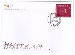 CROATIA FDC 614 - Bowls