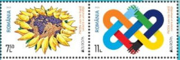 Romania 2023 / Europa / Peace / Set 2 Stamps - 2023