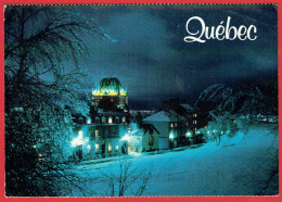 Québec - Sans Légende - Château Frontenac Vu De Nuit - Québec - Château Frontenac