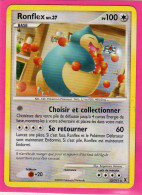 Carte Pokemon Francaise 2009 Platine Rivaux Emergeants 33/111 Ronflex 100pv Occasion - Platine