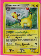 Carte Pokemon Francaise 2009 Platine 1/127 Pharamp 130pv Holo Occasion - Platine