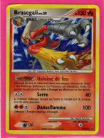 Carte Pokemon Francaise 2009 Platine 3/127 Brasegali 130pv Holo Usagée - Platine