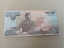 Billete De Corea Del Norte De 10 Won, Año 1998, UNC - Corée Du Nord