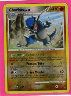 Carte Pokemon Francaise 2009 Platine 13/127 Charkos 130pv Reverse En L'etat - Platine