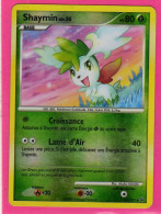 Carte Pokemon Francaise 2009 Platine 15/127 Shaymin 80pv Reverse Bon Etat - Platine