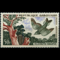 GABON 1961 - Scott# C4 Bird Set Of 1 MNH - Gabon (1960-...)