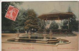 Delcampe - *** 33  ***  LIBOURNE Le Jardin Public Colorisée Glacée - TTB  - Libourne