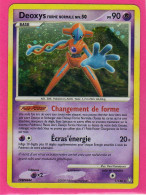 Carte Pokemon Francaise 2009 Diamant Et Perle Eveil De Legende 1/146 Deoxys 90pv Holo Bon Etat - Diamond & Pearl 
