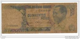 500 Pesos - 28-2-1983 - N° D/1 020220 - Guinea-Bissau - - Guinea-Bissau