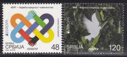 Serbia 2023 Europa CEPT Peace Humanity Dove Birds MNH - 2023