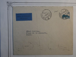 BS3 NORGE BELLE LETTRE RARE 1939 OSLO +COLLECTION HOTEL CRILLON PARIS +AFF - Covers & Documents