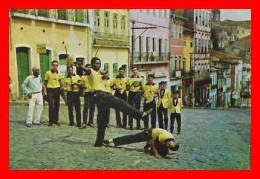 CPSM/gf SALVADOR (Brésil)  A Famosa " Dança Da Capoeira "...P320 - Salvador De Bahia