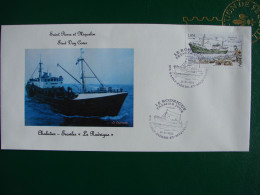 SPM/SAINT PIERRE ET MIQUELON FDC LE CHALUTIER "LE RODRIGUE" 2023 - FDC