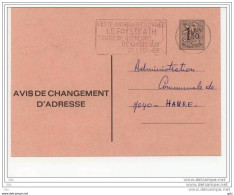 E.P. Administratif ' Changement De Domicile ' 1972 + Très Belle Flamme Ath - Aviso Cambio De Direccion