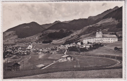 Disentis Dorf, Blick Gegen Segnes Und Acletta - Disentis/Mustér