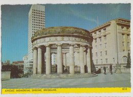 Australia QUEENSLAND QLD Anzac War Memorial Shrine BRISBANE Lee & Co B10 Jolly Views Postcard C1960s - Brisbane