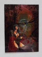 Card / Carte Rigide - 6,4 X 8,9 Cm - The Best Of ROYO All-Chromium 1995 - N°8 - Seven Of Swords - Other & Unclassified