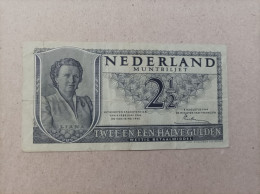 Billete De Holanda De 2 Gulden, Año 1949 - Zu Identifizieren