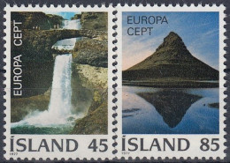 ICELAND 522-523,unused - 1977
