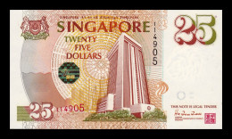 Singapur Singapore 25 Dollars Commemorative 1996 Pick 33 With Folder And Certificate Sc Unc - Singapore