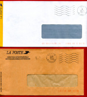 1995 - 2 Enveloppes - Oblitération Secap Du CTIP D'ORLEANS Et Du CETIP De TOULOUSE - - Burgerlijke Brieven Zonder Portkosten