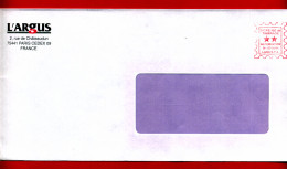 Lettre Envoyé Par Le Journal L'ARGUS - Cachet "DISPENSE DE TIMBRAGE - LAON CTA" - - Cartas Civiles En Franquicia