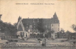 CPA 59 GENECH CHATEAU DU BOIS VUE DU PARC - Sonstige & Ohne Zuordnung