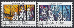 ICELAND 665-666,used,falc Hinged - Gebraucht