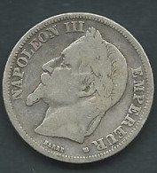 Pièce Argent De 2 F NAPOLEON III De 1866 BB Laupi 15502 - 2 Francs