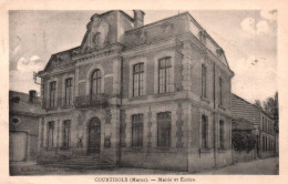 Courtisols - La Mairie Et Les écoles - Courtisols