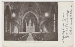 Worcester - St Pauls Church, Interior - Worcester